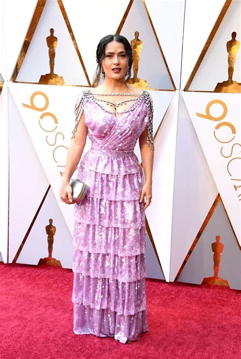 salma hayek gucci dress 2018|Salma Hayek In Gucci .